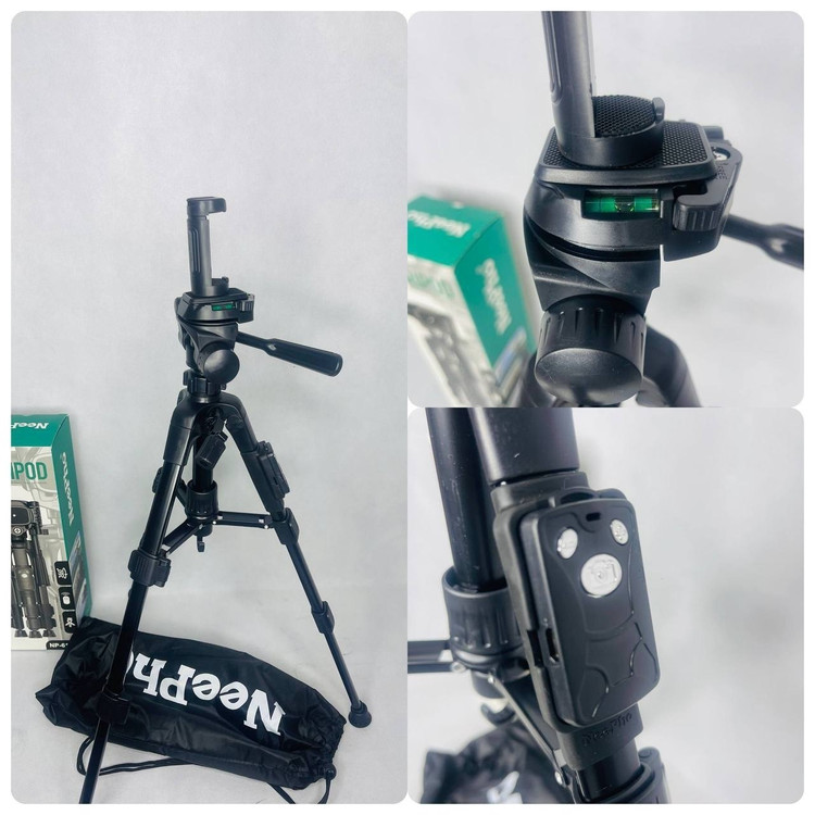 سه پایه موبایل و دوربین NeePho مدل NP-610S ارتفاع 65 سانتیمتر